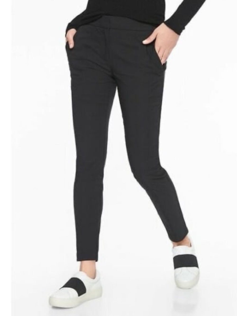 Athleta wander stash Black skinny Pants 2